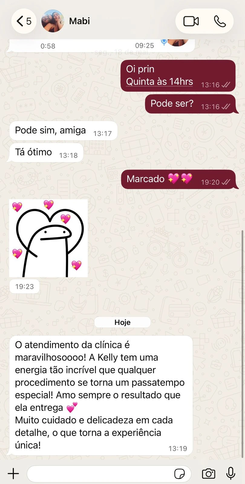 Feedback de paciente