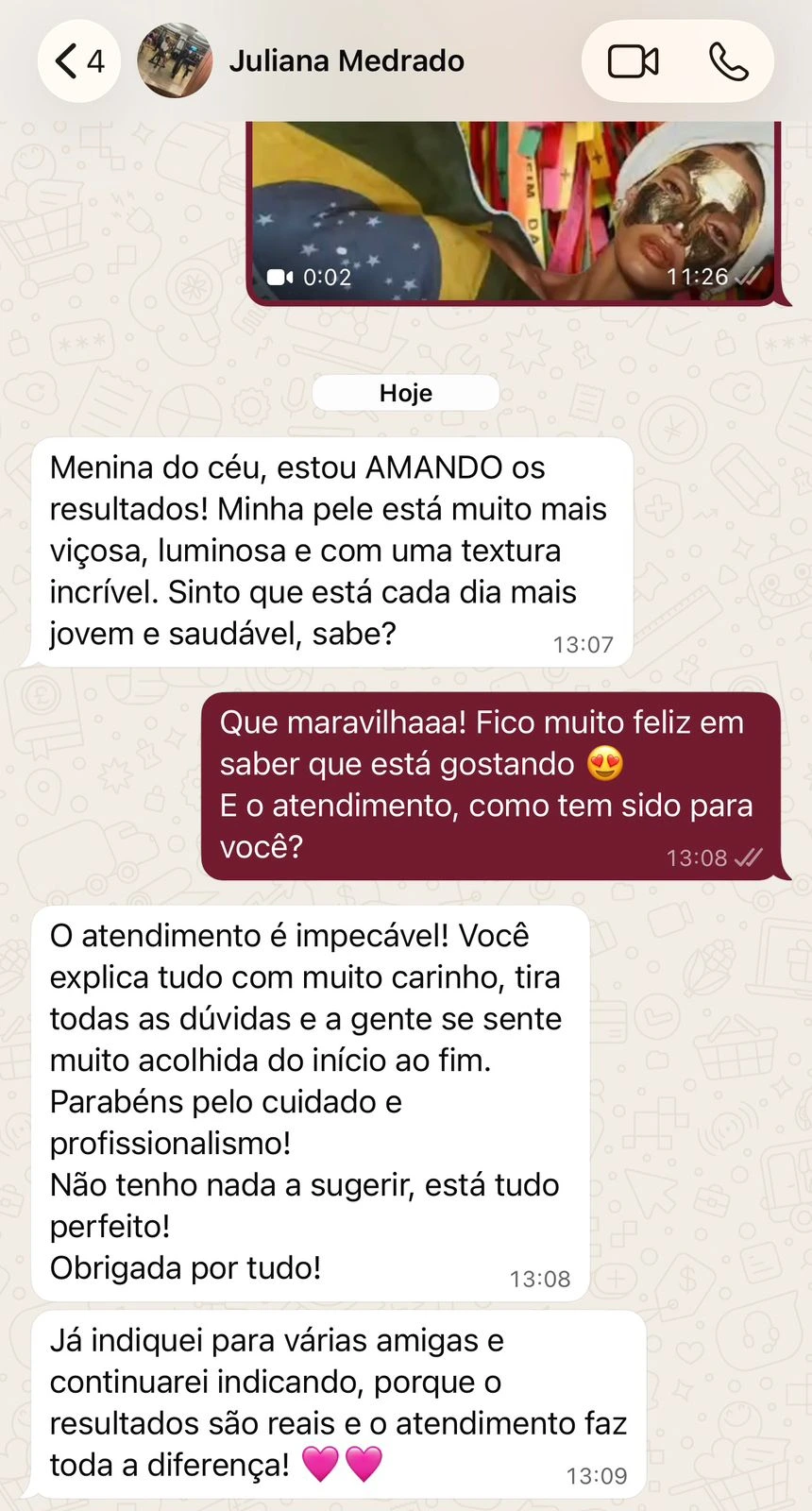 Feedback de paciente