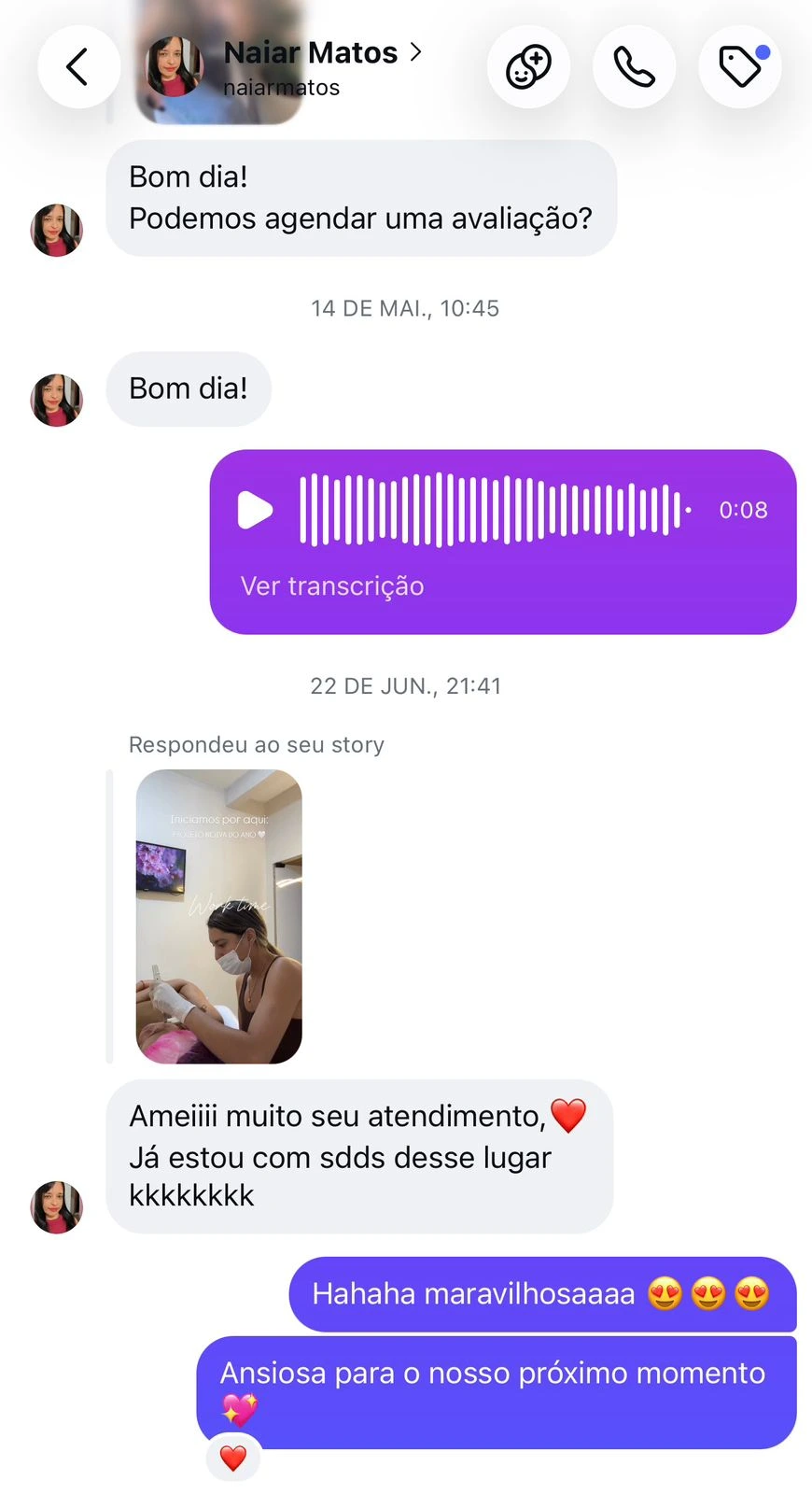 Feedback de paciente