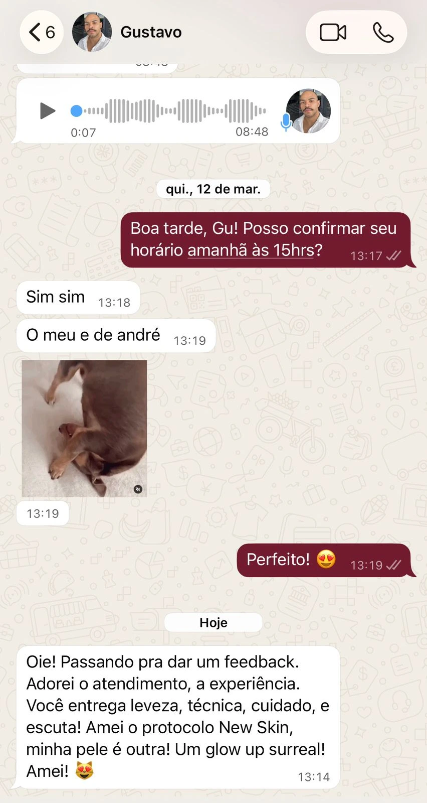 Feedback de paciente